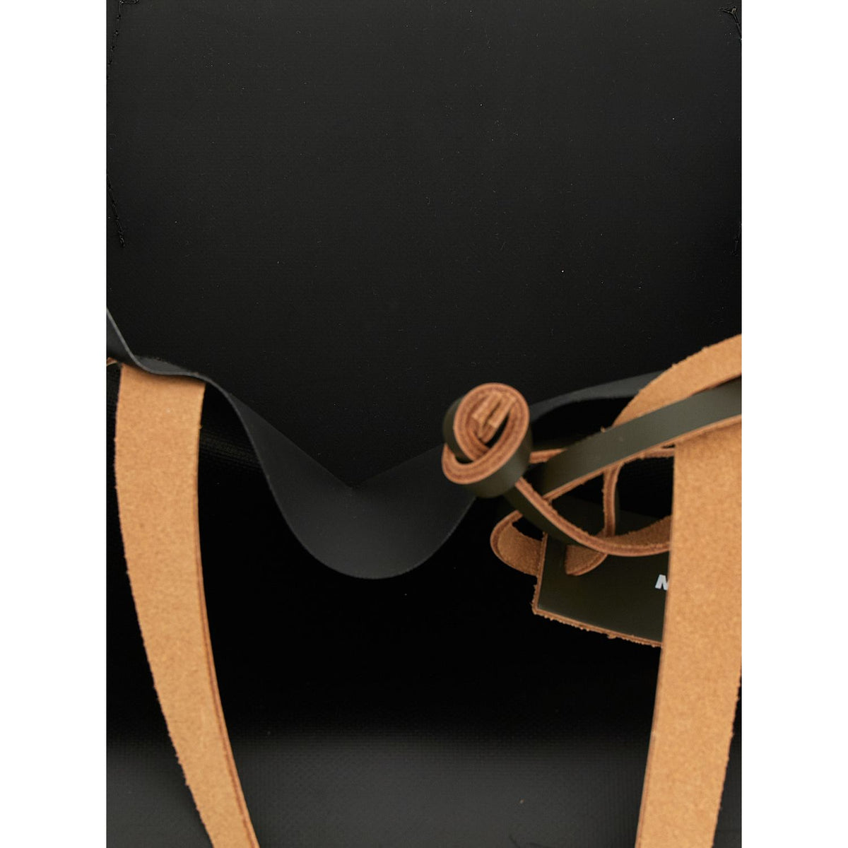 Marni Black Polyester Tote Bag
