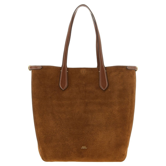 Polo Ralph Lauren Brown Cowhide Shoulder Bag