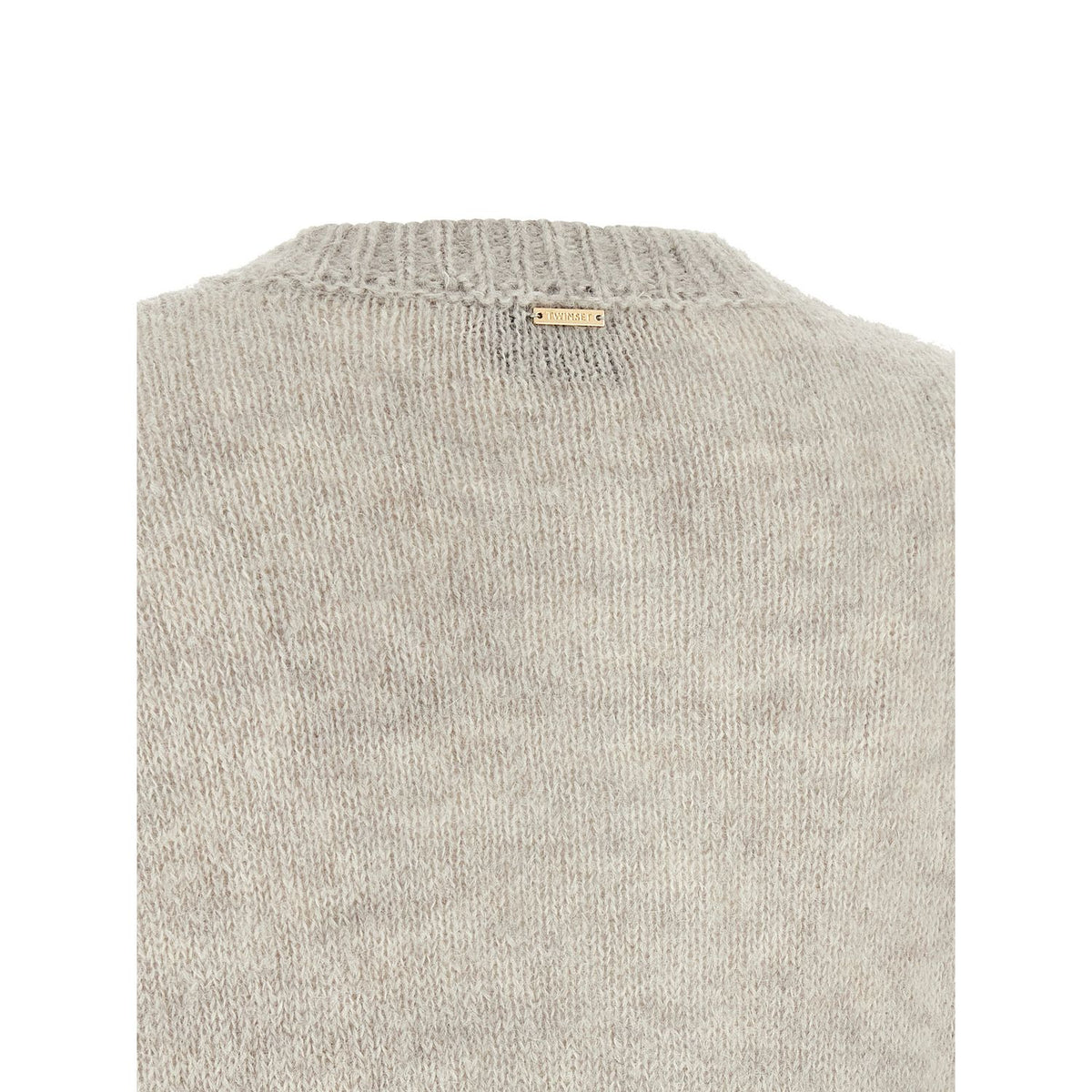 Twinset Gray Polyamide Cardigan