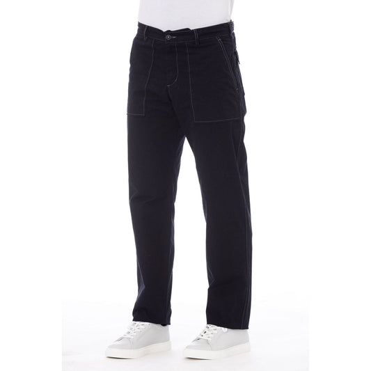 Alpha Studio Trousers Trousers Alpha Studio Dark Slate Gray