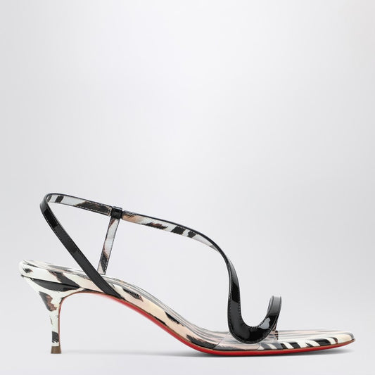Christian Louboutin Rosalie black patent leather sandals