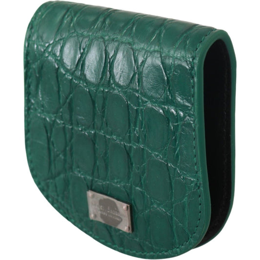 Dolce & Gabbana Exquisite Exotic Skin Coin Case Wallet Condom Case Dolce & Gabbana Dark Slate Gray