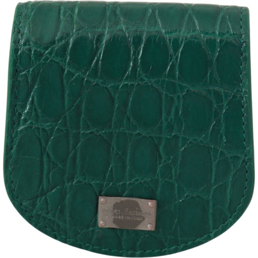 Dolce & Gabbana Exquisite Exotic Skin Coin Case Wallet Condom Case Dolce & Gabbana Dark Slate Gray