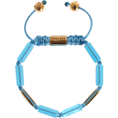 Nialaya CZ Opal 18K Gold 925 Bracelet Nialaya