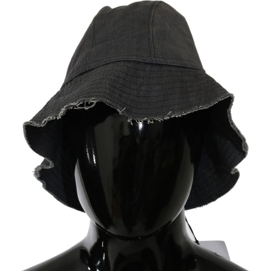 Costume National Chic Black Bucket Hat - Timeless Accessory Costume National Black