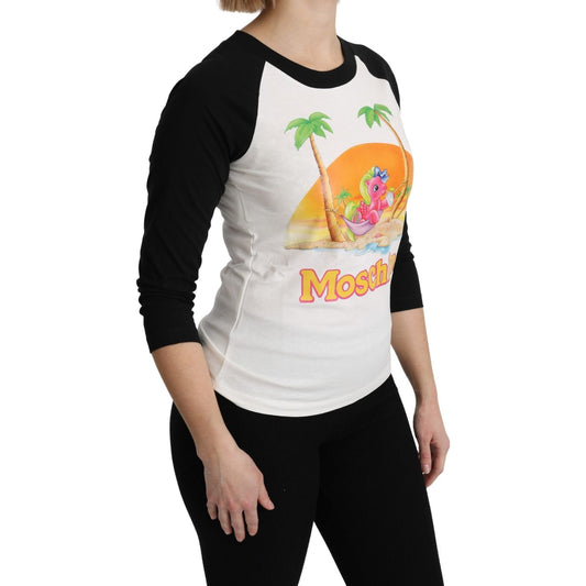 Moschino Chic My Little Pony Crew Neck Cotton Top Moschino Black