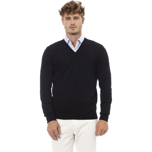 Alpha Studio Sweaters Sweaters Alpha Studio Dark Slate Gray