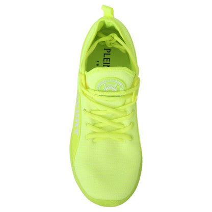 Philipp Plein Green CARTER Logo Hi-Top Sneakers Shoes MAN SNEAKERS