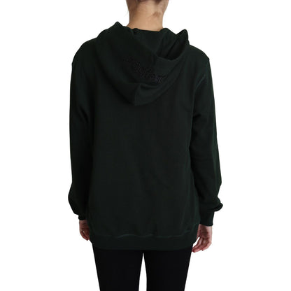 Dolce & Gabbana Dark Green Crown Embroidery Hoodie