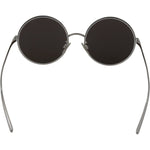 Dolce & Gabbana Silver Plated Round Gray Le nses Women Sunglasses GLA815