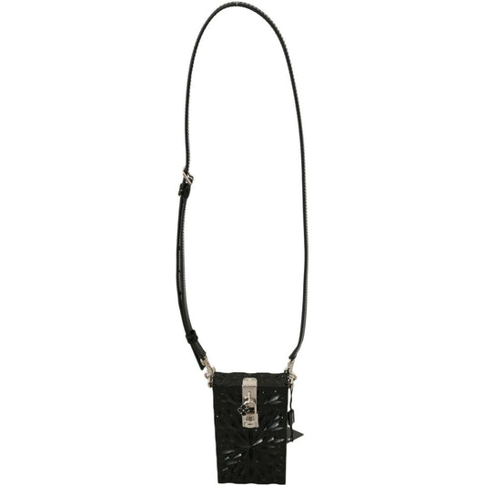 Dolce & Gabbana Exquisite Crystal-Plexi Cigarette Case Holder Dolce & Gabbana Light Gray