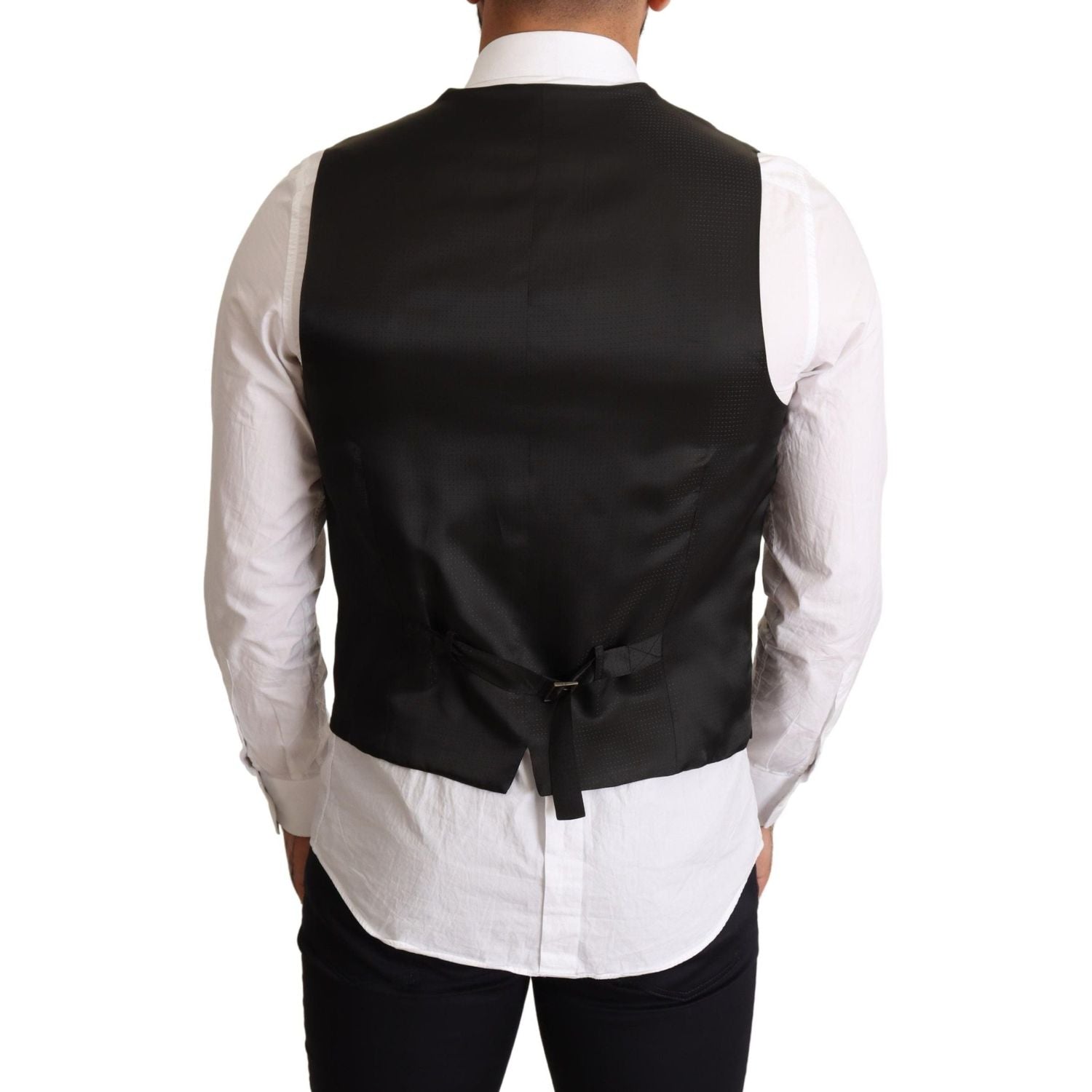 优雅黑色礼服背心