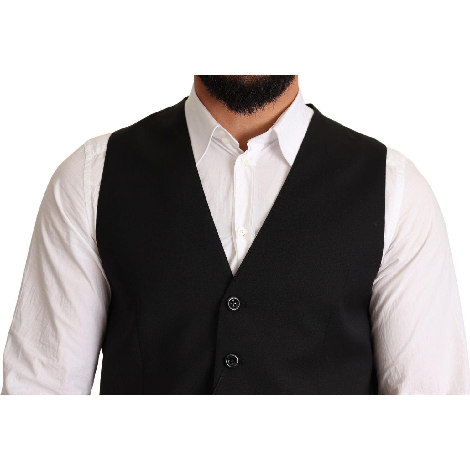 优雅黑色礼服背心