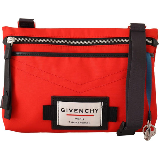 Givenchy Chic Red and Black Downtown Crossbody Bag Crossbody Bag Givenchy Firebrick