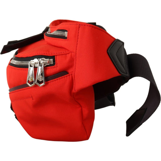 Givenchy Elegant Large Bum Belt Bag in Red and Black BELT BAG Givenchy Black