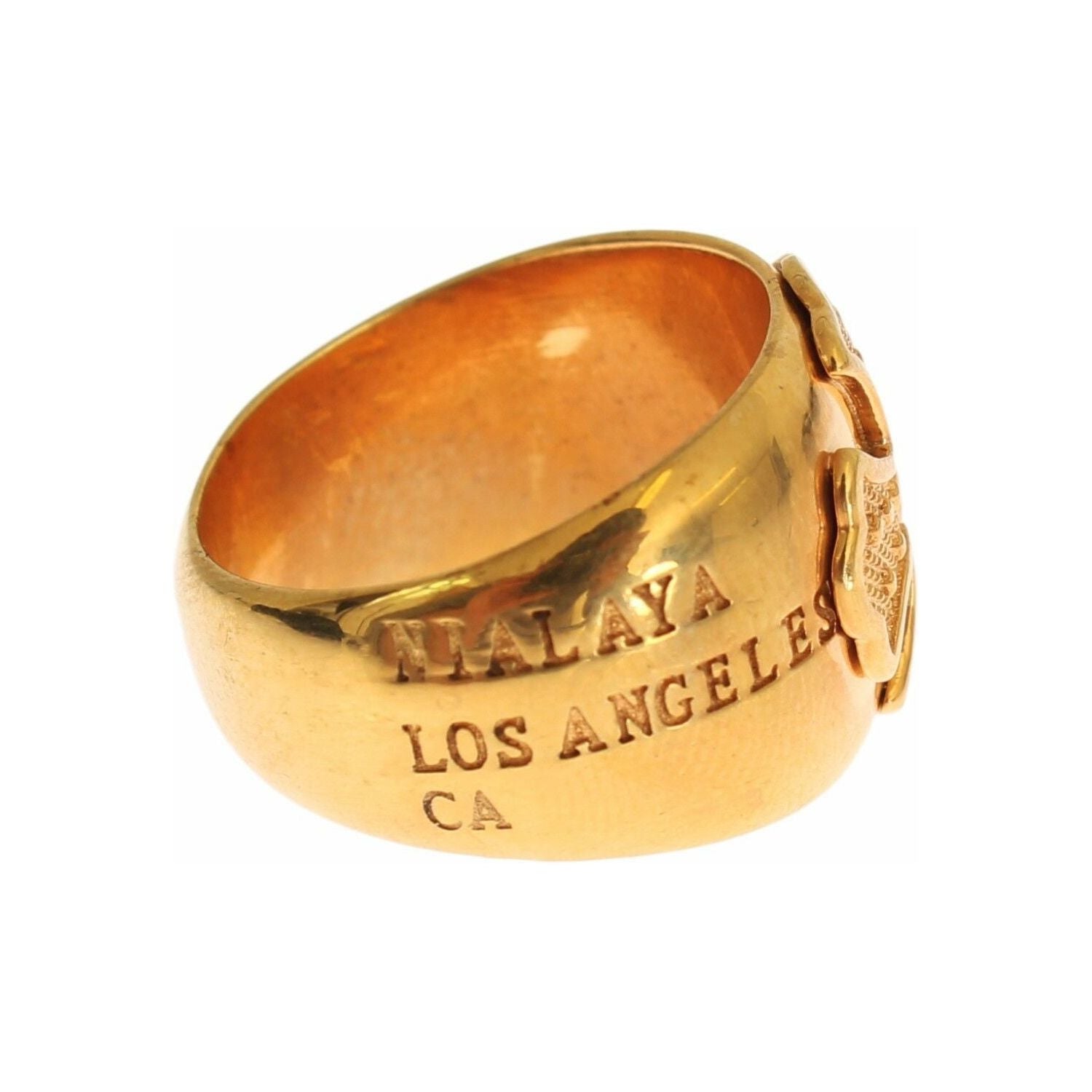 Nialaya Gold Plated 925 Silver Womens Ring