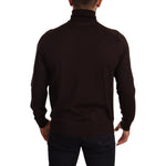 Dolce & Gabbana Elegant Cashmere Turtleneck Sweater Dolce & Gabbana Black