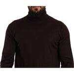 Dolce & Gabbana Elegant Cashmere Turtleneck Sweater Dolce & Gabbana Black
