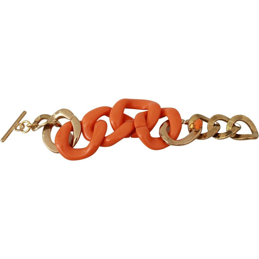 Ermanno Scervino Orange Statement Bracelet WOMAN BRACELET Ermanno Scervino Sienna