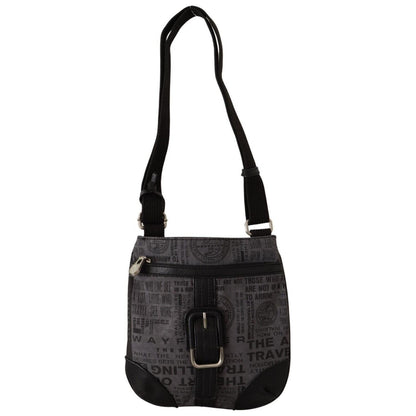 WAYFARER Gray Printed Logo Shoulder Crossbody Purse Bag 1728,67345645728,Bags,Crossbody Bags - Bags,Crossbody Bags - Women - Bags,Gray,Material: Fabric,New with tags,WAYFARER,Women,Women - Bags