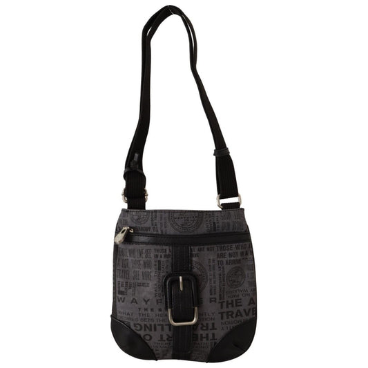 WAYFARER Chic Gray Fabric Crossbody Bag Crossbody Bag WAYFARER Dark Slate Gray