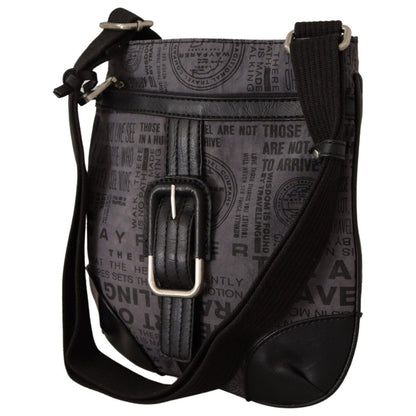 WAYFARER Gray Printed Logo Shoulder Crossbody Purse Bag 1728,67345645728,Bags,Crossbody Bags - Bags,Crossbody Bags - Women - Bags,Gray,Material: Fabric,New with tags,WAYFARER,Women,Women - Bags