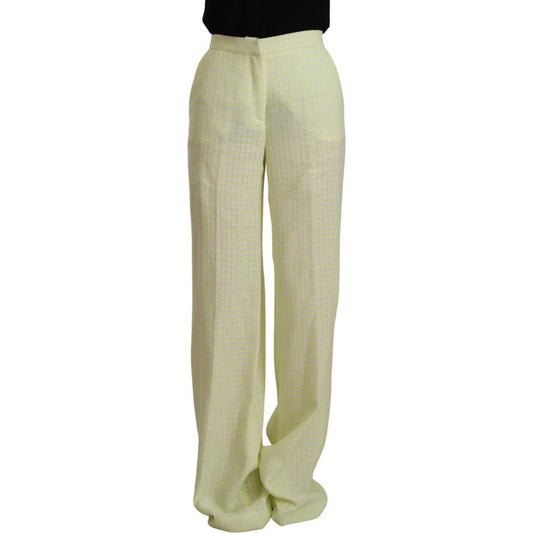 MSGM High-Waist Straight-Leg Chic Trousers MSGM Dark Gray