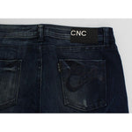 Costume National Blue Wash Cotton Slim Fit Skinny Jeans SIG30217-1
