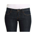 Costume National Blue Cotton Stretch Slim Fit Jeans SIG30219-1
