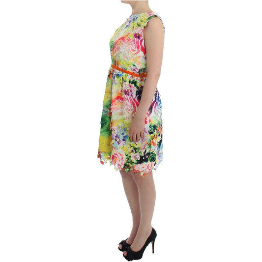 Lanre Da Silva Ajayi Multicolor Sheath Dress - Artful Elegance Lanre Da Silva Ajayi Rosy Brown