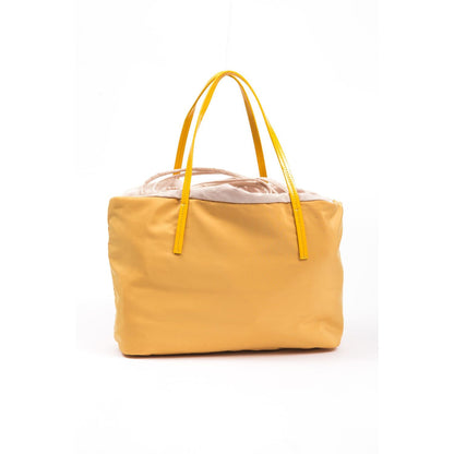BYBLOS Yellow Polyester Women Shoulder Bag