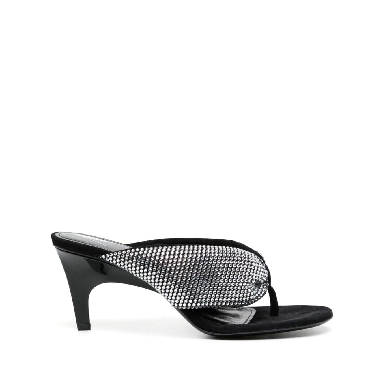 The Attico Sandals Silver Sandals