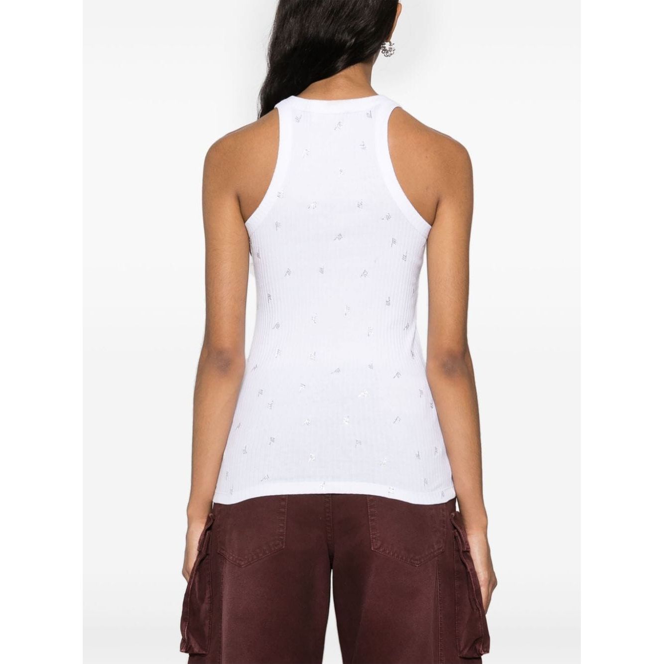 The Attico Top White Topwear