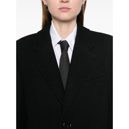 Ami Paris Coats Black Jackets