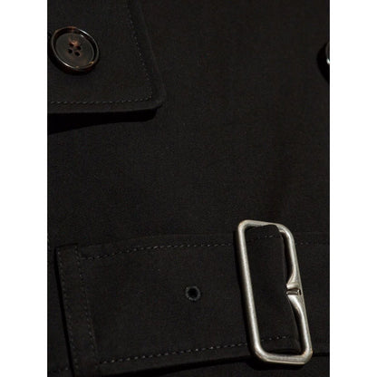 Burberry detachable-collar trench coat