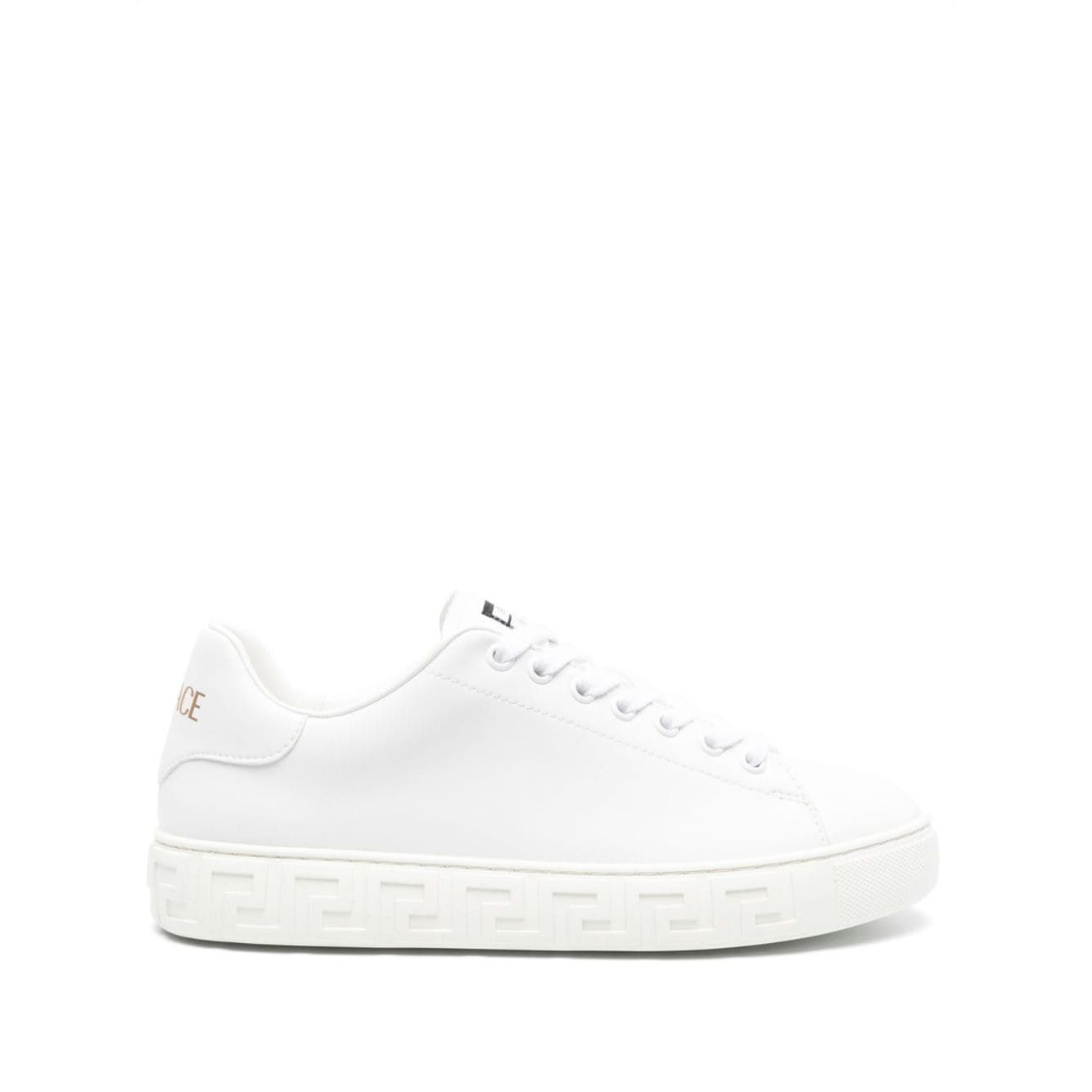 Versace greca faux leather sneakers Sneakers