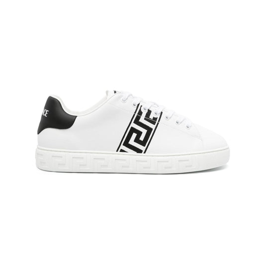 Versace Greca embroidered sneakers