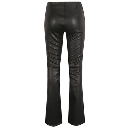 Via Masini 80 Trousers Black Trousers
