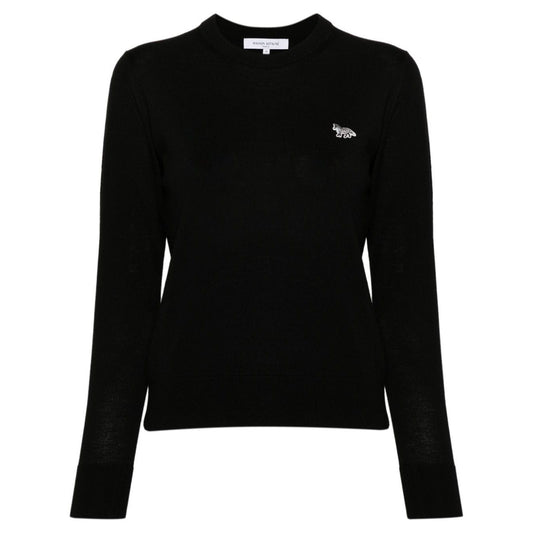 Maison Kitsuné Maison Kitsune Baby Fox-patch sweater