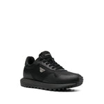 Emporio Armani chunky sole leather sneakers