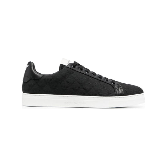 Emporio Armani quilted low-top sneakers Sneakers Emporio Armani Dark Slate Gray