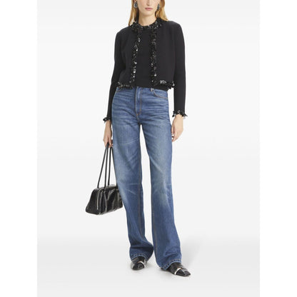 Tory Burch Sweaters Black Topwear