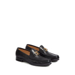 Valentino Garavani Vlogo Signature Moccasin In Buffalo