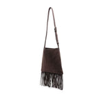 Valentino Garavani Nellcote suede leather shoudler bag