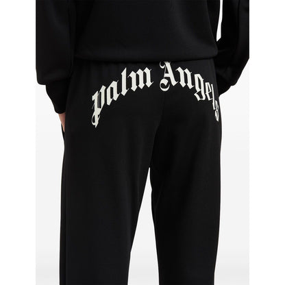 Palm Angels curved logo track pants Trousers