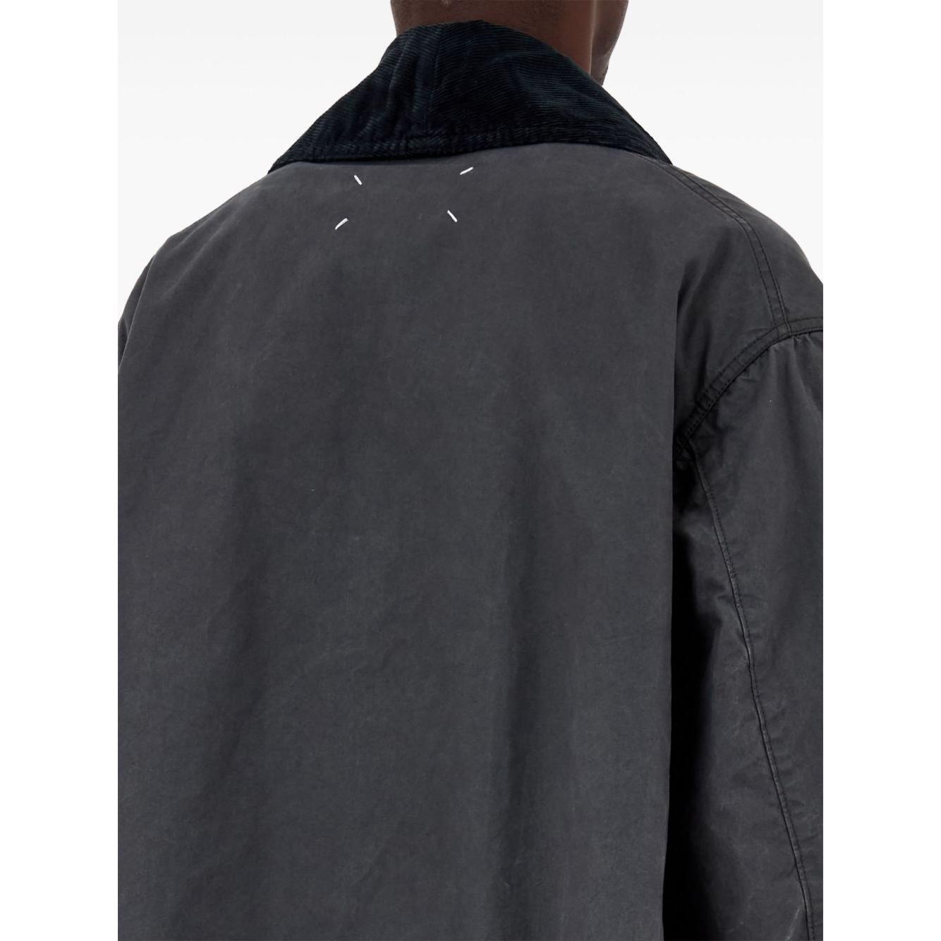 Maison Margiela Double Breasted Cotton Jacket S50AM0633M35282855-P25