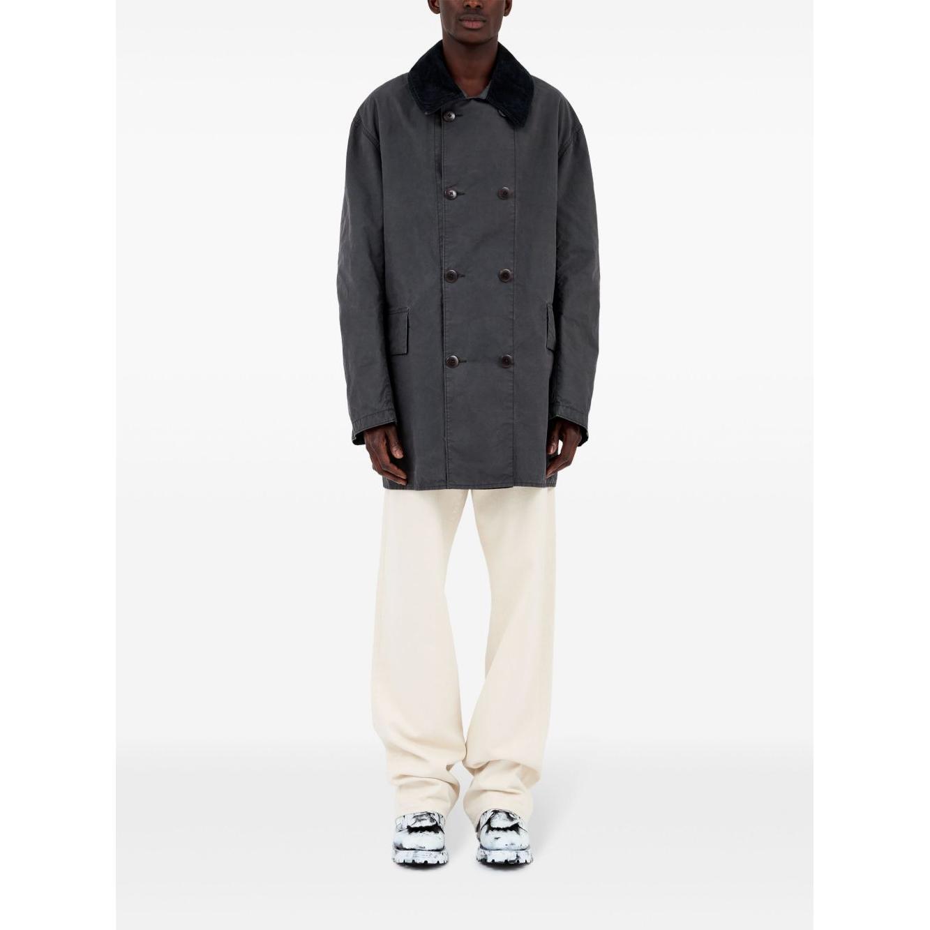 Maison Margiela Double Breasted Cotton Jacket S50AM0633M35282855-P25