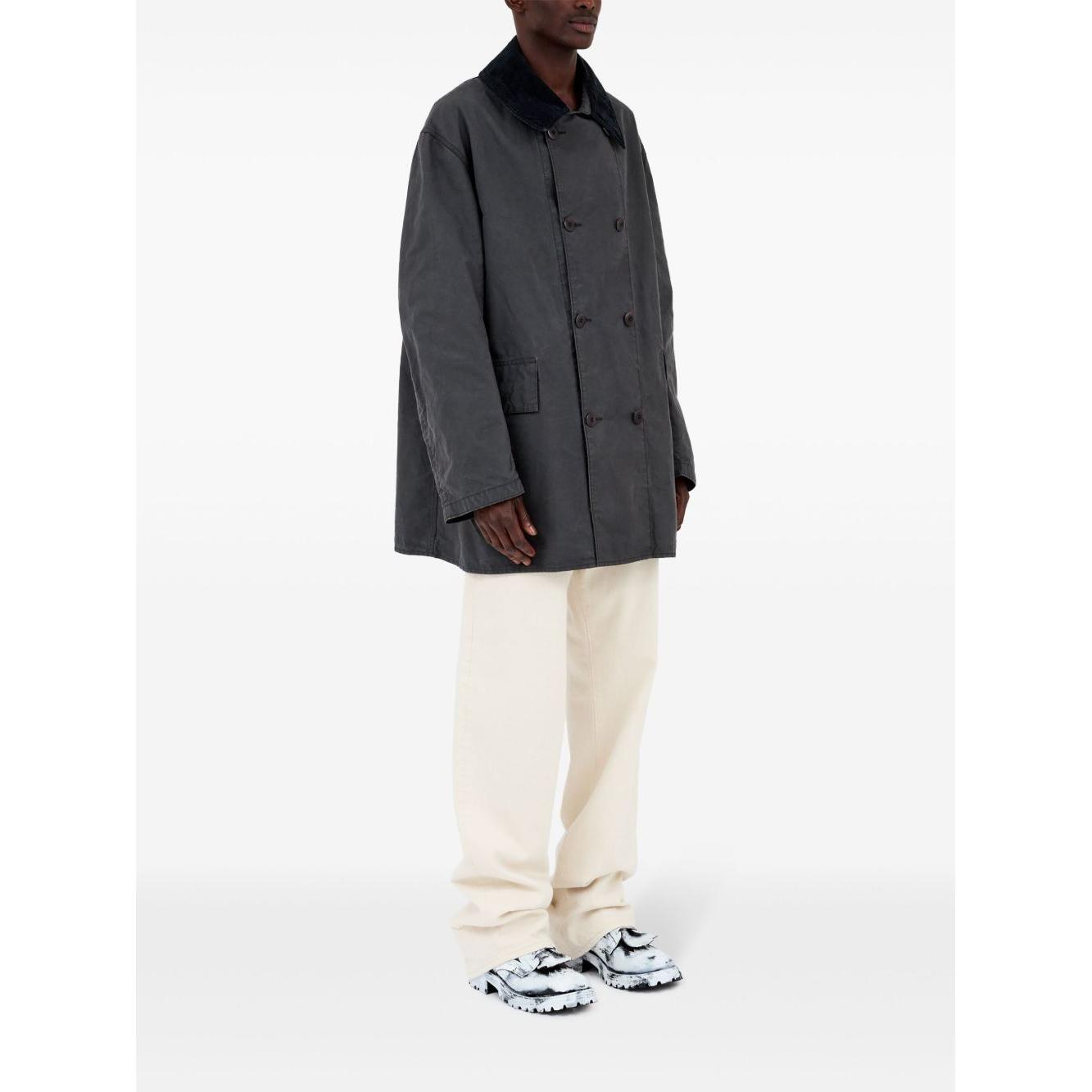 Maison Margiela Double Breasted Cotton Jacket S50AM0633M35282855-P25