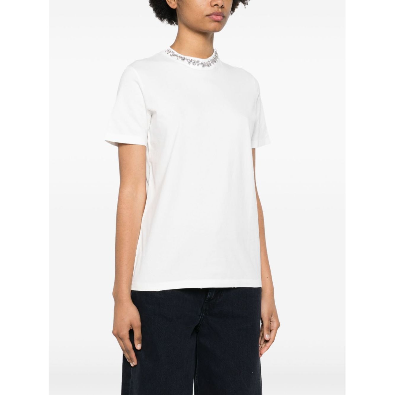 Golden Goose rhinestone-embellished Cotton T-shirt