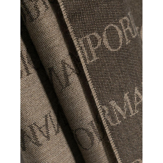 Emporio Armani Scarfs Brown Scarves Hats & Gloves Emporio Armani Dark Slate Gray